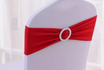 zelené mašle s brošňou - 3