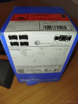 Zadné brzdové doštičky VW Touareg ATE - 3