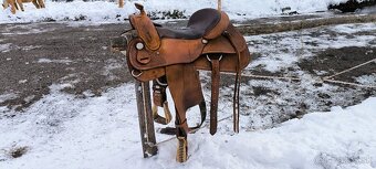 Westernové sedlo - 3