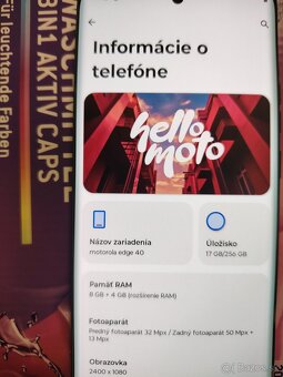 Motorola edge 40 5g dual 8/256 - 3