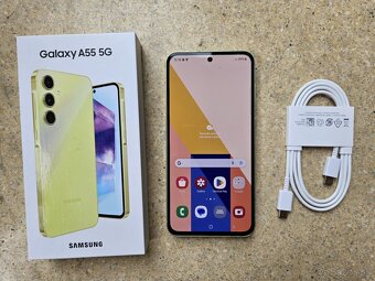 Samsung Galaxy A55 5G 8GB/128GB,zlty,ako novy,zaruka - 3