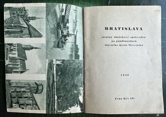 Obrázkový sprievodca Bratislava 1949 za 30EUR - 3