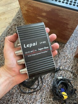 Reproduktory Tesla 1PF 067 33, 4 Ohm + zosilovač - 3