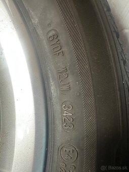 Zimná sada audi 5x112 r16 205/55 r16 7mm - 3