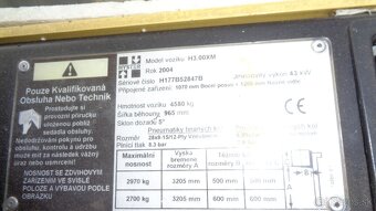 VZV Hyster H3.00XM vysokozdvižný vozík - 3