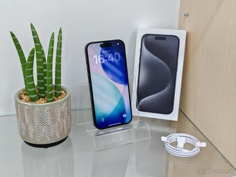 Apple iPhone 15 Pro 256GB Black | ZÁNOVNÝ - 3
