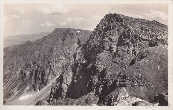 Staré pohľadnice Nízke Tatry, Ďumbier, Chata Trangoška - 3