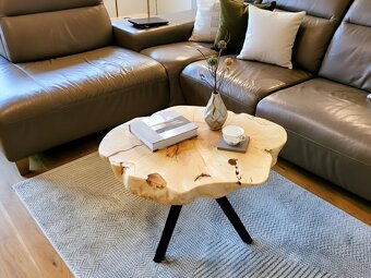 Konferenčný stolík z masivu javor - 3