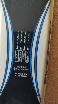 skialp lyže 163 tech + pásy - 3