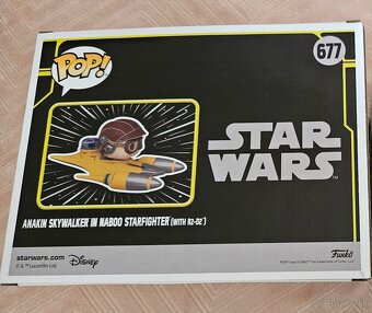 Funko Pop Star Wars Anakin Skywalker in Naboo Starfighter 67 - 3