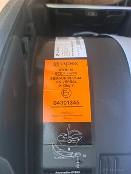 Vajíčko Cybex Aton M - 3