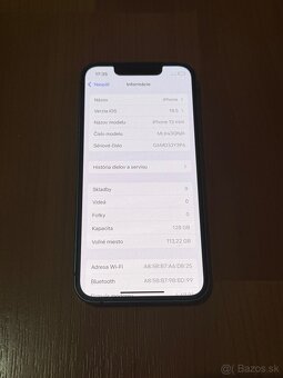 Predám Apple IPhone 13 Mini 128GB Blue Známky Opotrebovania - 3