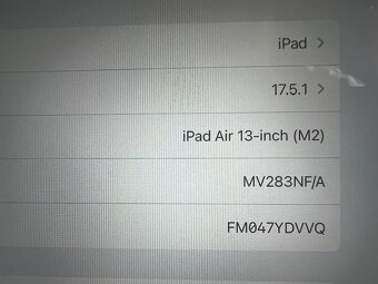 iPad Air 13-inch (M2) 128Gb Wi-Fi + klavesnica ako obal - 3