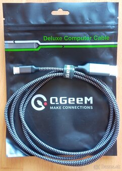 Kábel QGeeM USB C na HDMI notebook - 3