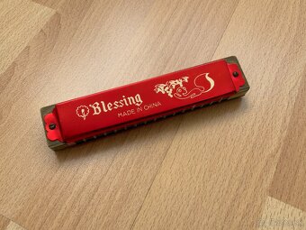 Vintage ústna harmonika Blessing – tremolo - RETRO - 3
