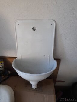 Smaltované umyvadlo 18 eur - 3