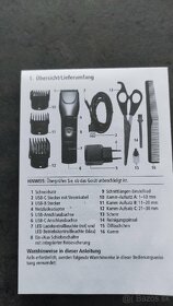 CARRERA elektrický strojček na strihanie vlasov - 3