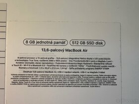Macbook Air M2 - 512 SSD - 3
