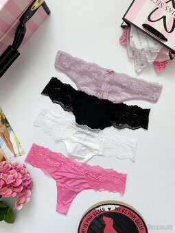 Victoria’s Secret vyššia rada tanga nohavičky M - 3