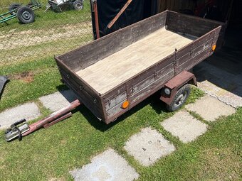 Predám prívesný vozík s TP a ŠPZ - 3