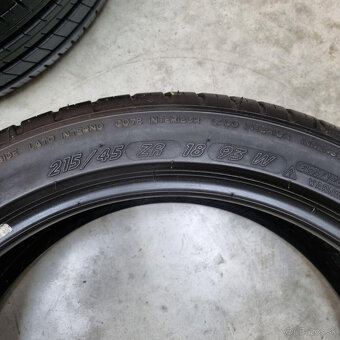 Letné pneumatiky 215/45 R18 MICHELIN DOT3917 - 3