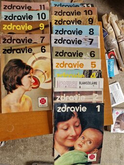 Staré časopisy Zdravie (1970–1989) - 3