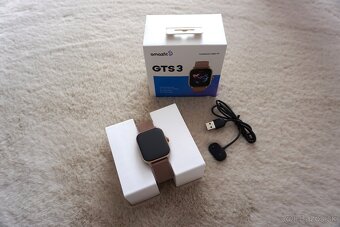 Smart / fitness hodinky Amazfit GTS 3 Rose - 3