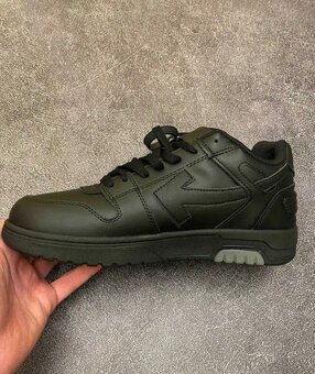 Off-White Out Of Office For Walking Low Tops Black - 3