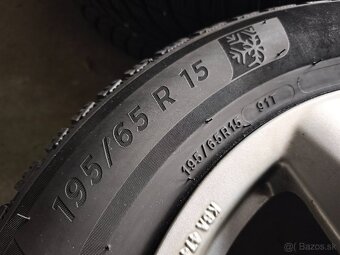 Alu disky 5x114,3 r15 na Mazda, Kia, Hyundai pneu 195/65 r15 - 3