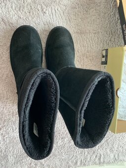 čierne zateplené čižmy značky SOUTH&Co. - 3