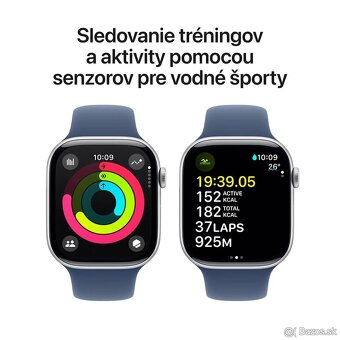 Apple Watch Series 10 GPS 42mm Silver - nové hodinky - 3