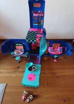 Fialový LOL karavan + 2 babiky - 3