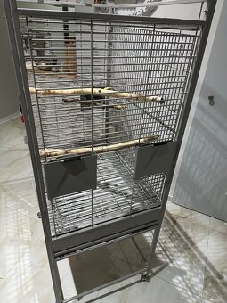 klietka/voliera pre papagáje - 3