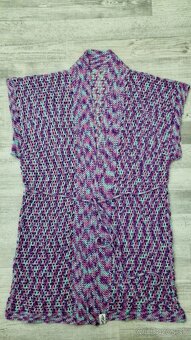 Vzdušná háčkovaná plážová tunika - 3