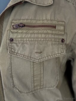 Béžová/piesková prechodná bunda - 3