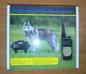 Elektrický výcvikový obojok pre psa vodotesný - 3