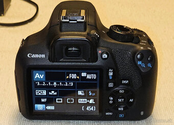 Predám Canon EOS 1200D prerobený na Full Spectrum - 3