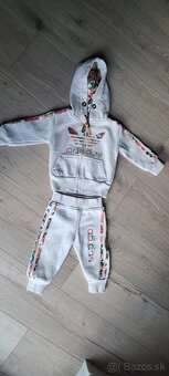Adidas súprava tepláky a mikina veľ. 86 - 3