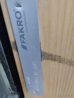 Strešné okno FAKRO výlezové WLI, 870 x 860 mm - 3