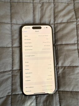 iPhone 15 Pro 256GB Black Titanium - 3