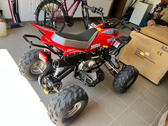 Atv 110ccm červená - 3
