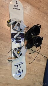 Snowboard s viazaním + boty - 3