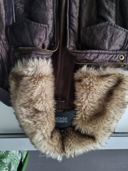 Stredné dlhá,tepla ,kvalitná vetrovka+ lahucky kabatik - 3