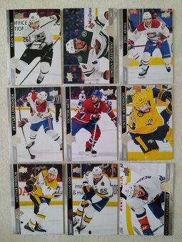 Hokejové kartičky UD 2020/2021 séria 2 - 3