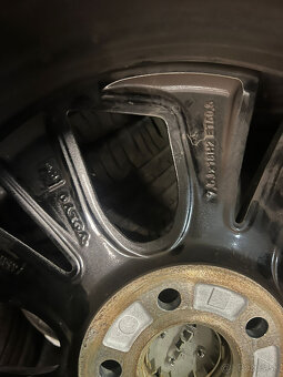 5x108 r18 kolesa disky volvo xc60 čierne alu 235 60 18 - 3