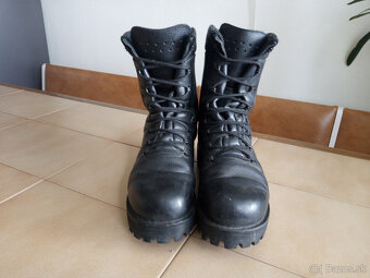 Panska vojenska kozena obuv Nemeckej armady. - 3