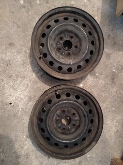 Plechové disky 6 1/2 x 16 originál Toyota Avensis t27 - 3