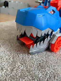 veľká hot wheels t-rex dráha - 3