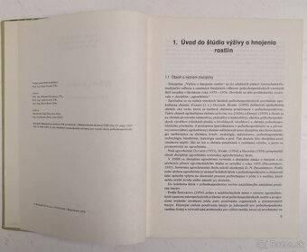 Výživa a hnojenie rastlín - 3