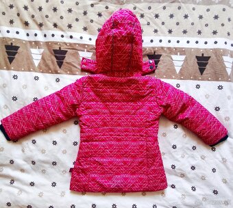 Dievčenske zimné bunday 110,116 a otepľovacky 116 - 3